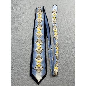 DiMoggio Silk Mirrored Printed Neck Tie